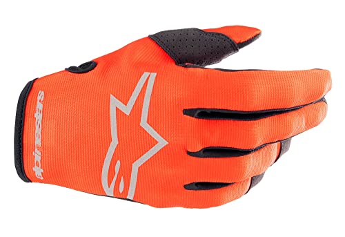 Alpinestars Youth & Kids Radar Gloves Hot Orange Black von Alpinestars
