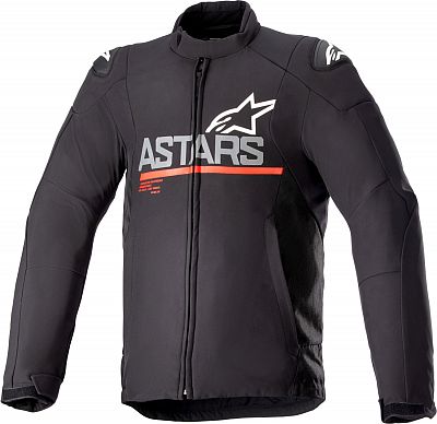 Alpinestars SMX, Textiljacke wasserdicht - Schwarz/Grau/Hellrot - 3XL von Alpinestars