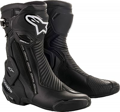 Alpinestars SMX Plus V2, Stiefel Gore-Tex - Schwarz/Silber - 43 EU von Alpinestars