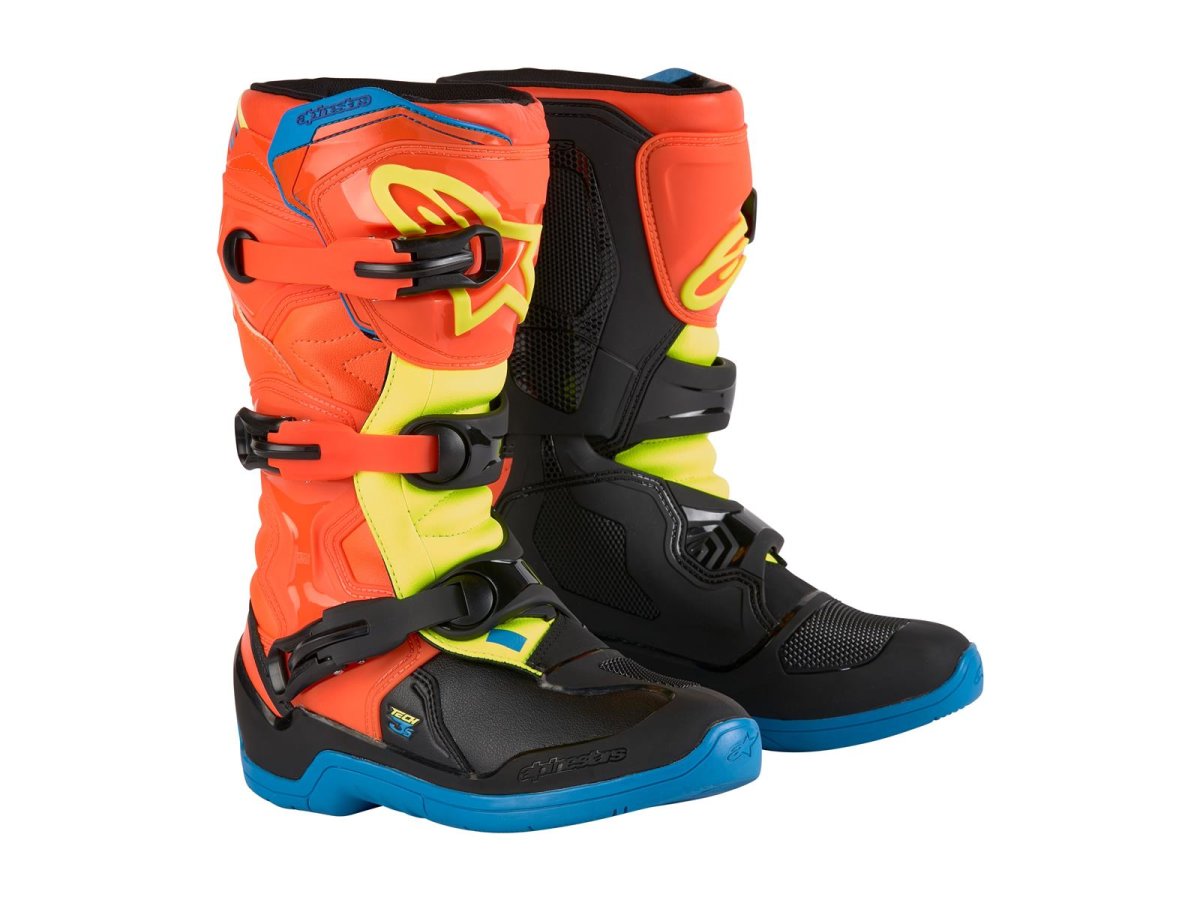 Alpinestars Stiefel Tech3S Kinder Or/Bl/Y von Alpinestars