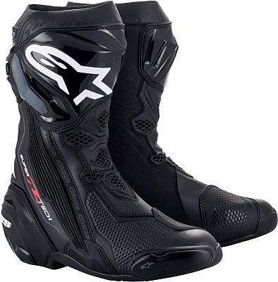 Alpinestars Supertech R, Stiefel - Schwarz - 43 EU von Alpinestars