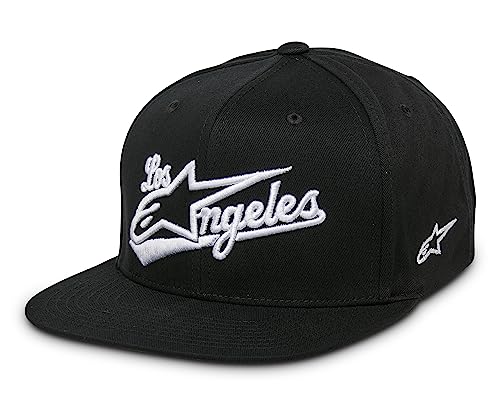 Alpinestars Unisex Los Angeles Hat Baseball Cap, Schwarz/Weiß, Einheitsgröße von Alpinestars