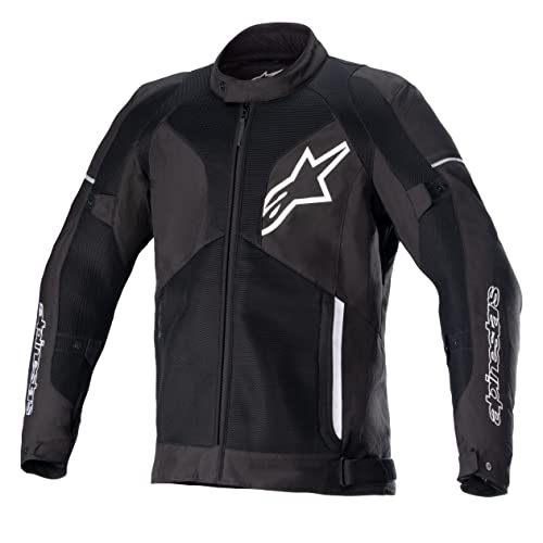 Alpinestars Unisex Motorradjacke, Schwarz/Weiß, M EU von Alpinestars