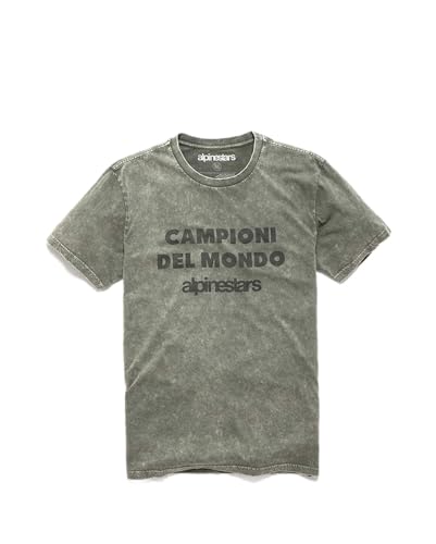 Alpinestars Word Up Premium Tee Military Green T-Shirt für Herren, 1 Stück von Alpinestars