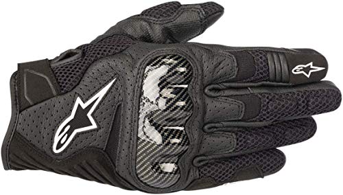 Motorradhandschuhe Alpinestars Smx-1 Air V2 Gloves Black, Schwarz, L von Alpinestars