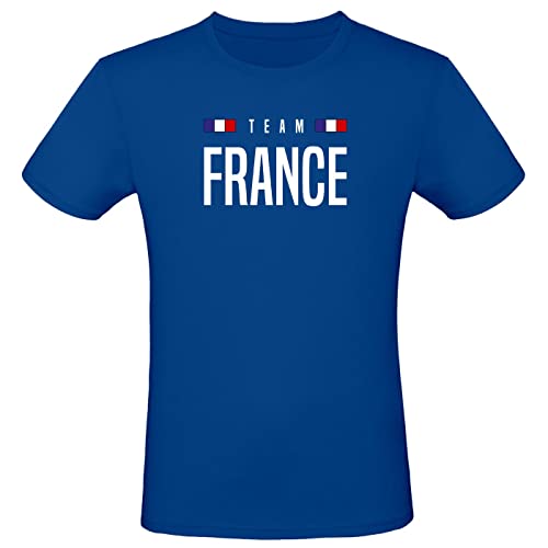 Alsino Fan T-Shirt Frankreich Fanartikel Fanaccessoire France EM WM Fußball, XXL, Frankreich 9 von Alsino