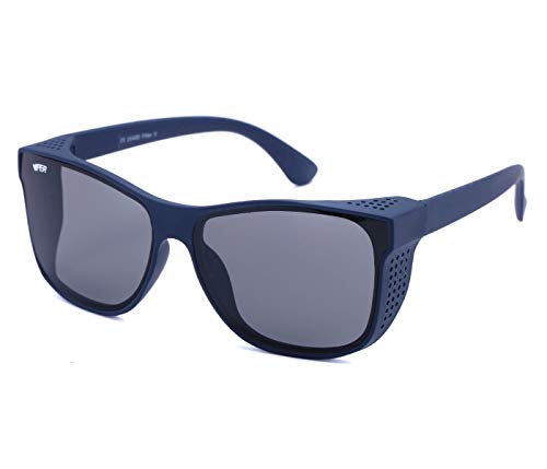 Alsino Sonnenbrille Überbrille Leichte Brille mit UV 400 Schutz Viper Eyewear Collection in verschiedenen Modellen Herren Damen inkl. Brillenetui Unisex (anthrazit) von Alsino