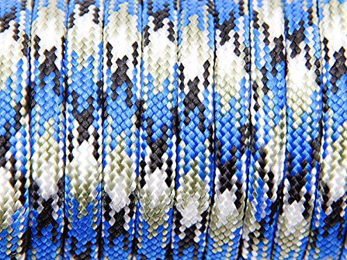 Alsino Starke Fallschirmschnur Survival Paracord Mehrzweck-Seil Survival-Seil - 5m 10m 15m 30m, Stärke: 4mm von Alsino