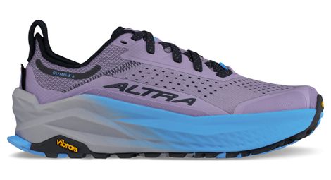 altra olympus 6 trailrunning schuh violett blau damen von Altra