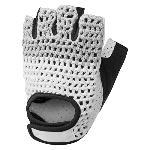 Altura Crochet Unisex KURZFINGER-Handschuhe, Weiß, L von Altura