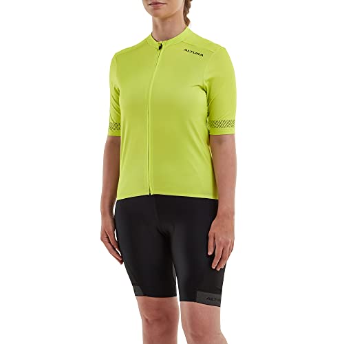 Altura Damen ICON Kurzarm-RADTRIKOT Trikot SS, Limette, 14 von Altura