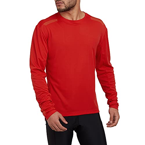 Altura Men's All Roads Performance Langarm-Shirt Tshirt, Rot, 2XL von Altura