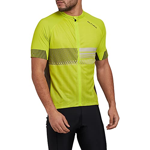 Altura Club Kurzarm-Trikot - Limette/Olive von Altura