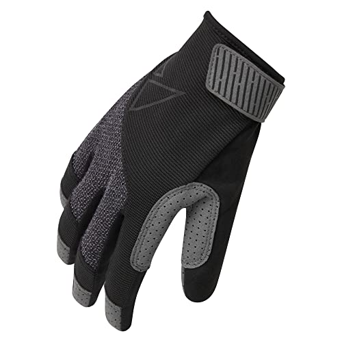 Altura Unisex Esker Trail Mountainbike-Handschuh, leicht, atmungsaktiv, Schwarz – Größe M von Altura