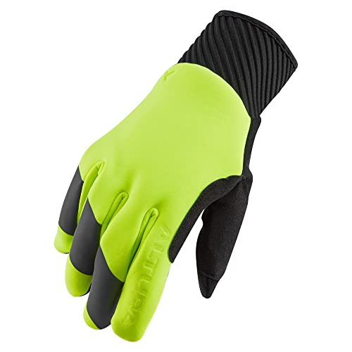 Altura Unisex Nightvision Winddicht Thermo-Handschuh Reflektierend Gelb Größe M von Altura