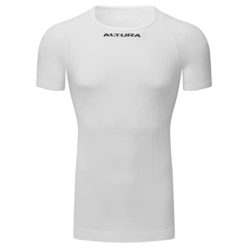 Altura Unisex Tempo Seamless Short Sleeve Thermal Cycling Baselayer - Weiß - Large/X-Large von Altura