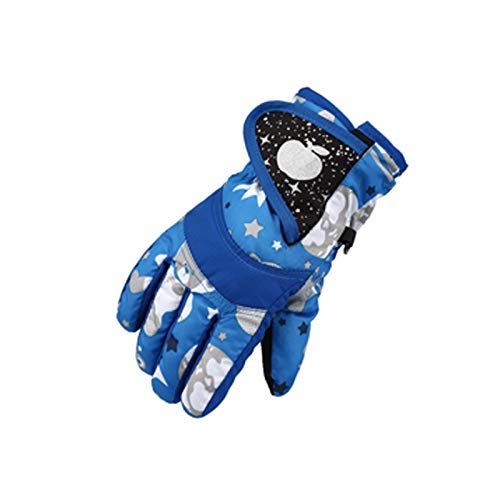 Skihandschuhe für Kinder 3-7 Jahre Jungen Mädchen Wasserdichte Winddichte Winterhandschuhe Warm Sporthandschuhe Snowboard Handschuhe für Outdoor-Sport in Winter Fahrradhandschuhe Warme Handschuhe von Alueeu