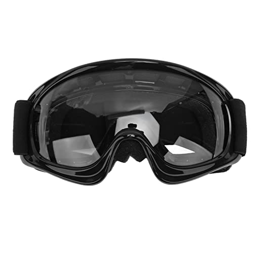 Sportschutzbrille, Dirtbike-Brille, Kinder-Motorradbrille, Motorradbrille, Kinder-Skibrille, Motocross-Brille, Atv-Brille – 100% UV-Schutz(Schwarz) von Alvinlite