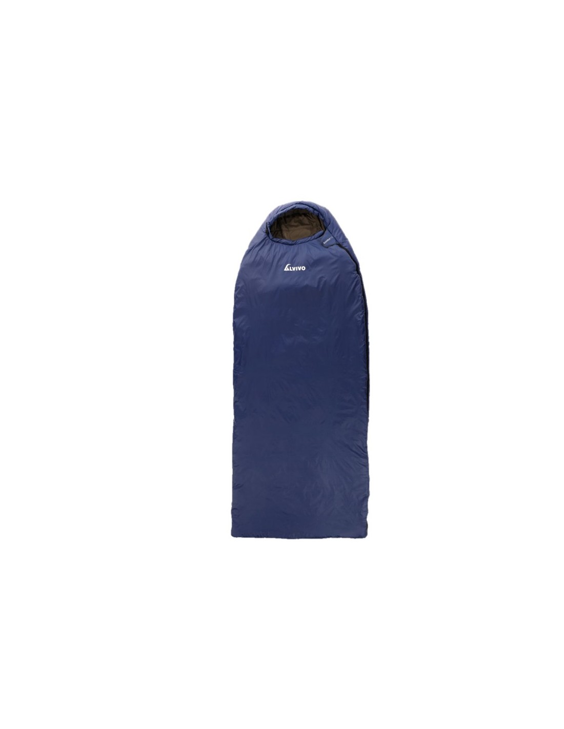 Alvivo KOMFORT 12 - Blau/Grau Schlafsackzipper - Links, Schlafsackverwendung - Trekking & Camping, Schlafsacklänge - 206 bis 215 cm, von Alvivo