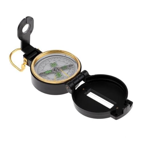 Amagogo 2xPlastic Tasche Faltbare Kompass Automatische Positionierung Outdoor Wandern Reise von Amagogo