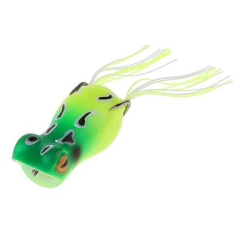 Amagogo 3X Top Wasser Frog Fishing Lure Crankbaits Artificial Soft Hooks BaitsSport, Angelsport, Köder, Futtermittel & Fliegen! von Amagogo