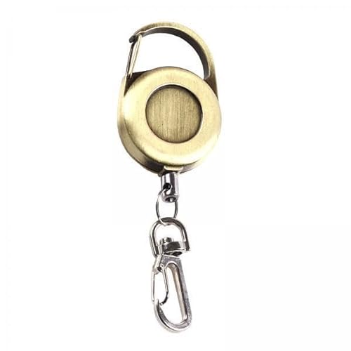 Amagogo 5X Einziehbarer Schlüsselanhänger, Schlüsselanhänger Aus Zinklegierung, Multifunktionaler, Leichter Hüftgurt, Schlüsselanhänger Zum Angeln, Wandern, von Amagogo