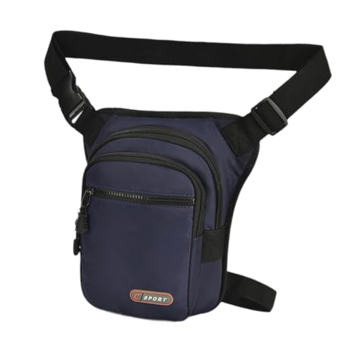 Amagogo Bag Hüfttasche Oberschenkel Gürteltasche Multifunktions-Hüfttasche Gürteltasche zum Laufen Reisen Reiten Reiten Outdoor, Blau von Amagogo