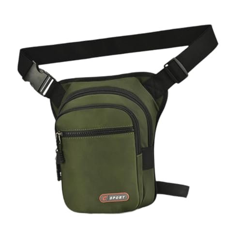 Amagogo Bag Hüfttasche Oberschenkel Gürteltasche Multifunktions-Hüfttasche Gürteltasche zum Laufen Reisen Reiten Reiten Outdoor, Grün von Amagogo