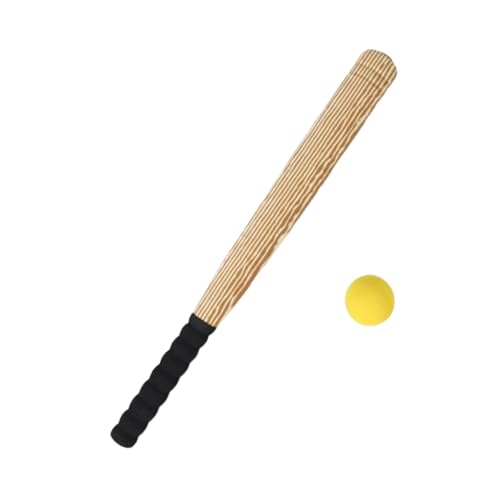 Amagogo Baseballschläger- und Ballset, Kinder-Baseballschläger, leicht zu greifen, Trainingsgeschenk, Baseballschläger mit Bällen für Kinder, Erwachsene und, 24 Zoll, Protokollfarbe von Amagogo