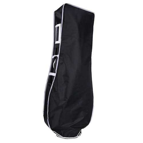 Amagogo Golfschlägertaschen-Abdeckung, Golftaschen-Regenschutz, tragbar, Stabiler Reißverschluss, Golftaschen-Regenschutzabdeckung für Männer und Frauen, Schwarz von Amagogo