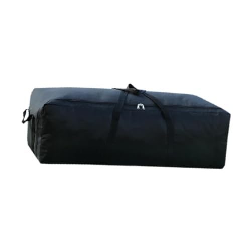 Amagogo Große Reisetasche, Aufbewahrungstasche für Campingausrüstung, Oxford-Gewebe, Schwarze Handtasche, Gepäcktasche für das Fitnessstudio, 150 Liter von Amagogo