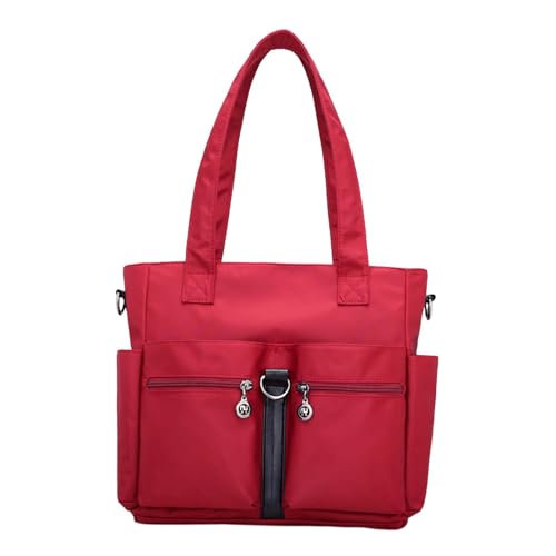 Amagogo Reisetasche, modische Sporttasche für Wochenende, Training, Workout, Herren und Damen, Rot von Amagogo