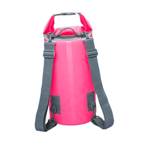Amagogo Wasserdichter Dry Bag-Rucksack für Damen und Herren, Rolltop, wasserdichte Aufbewahrungstasche für Camping, Wassersport, Outdoor-Aktivitäten, ROSA von Amagogo