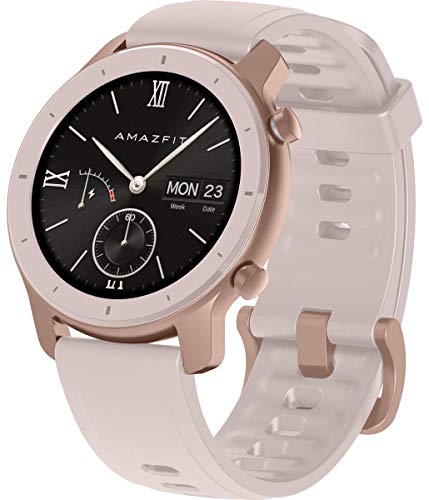 Amazfit GTR 42mm - Smartwatch A1910 Cherry Blossom Pink, A191042CHERRYBLSPINK von Amazfit
