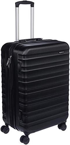 Amazon Basics Hartschalen - Koffer - 68 cm, Schwarz von Amazon Basics
