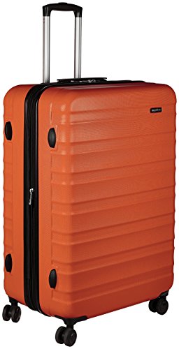 Amazon Basics Hartschalen - Koffer - 79 cm, Orange von Amazon Basics