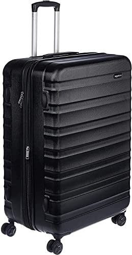 Amazon Basics Hartschalen - Koffer - 78 cm, Schwarz von Amazon Basics