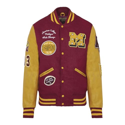 American College AC-13 VARSITY BORDEAUX - GELB M von American College