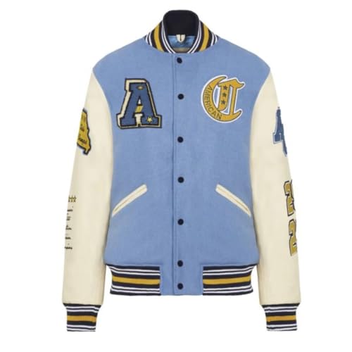 American College AC-16 VARSITY PALE BLUE - WHITE S von American College