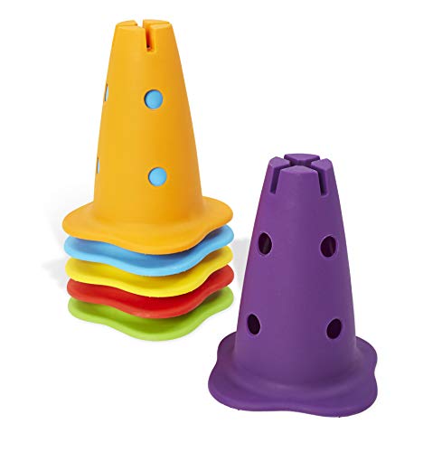 Gonge Build N Balance® Cones 6er Set Gleichgewicht Kinder Lernen von American Educational Products