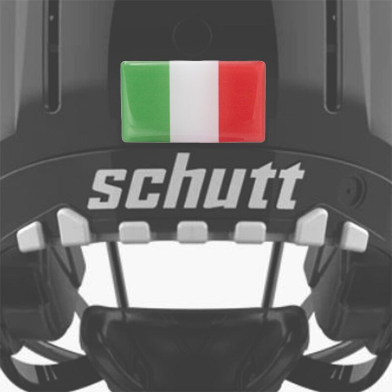 Helm Flag Decal, Helmaufkleber - Italien Flagge von American Sports