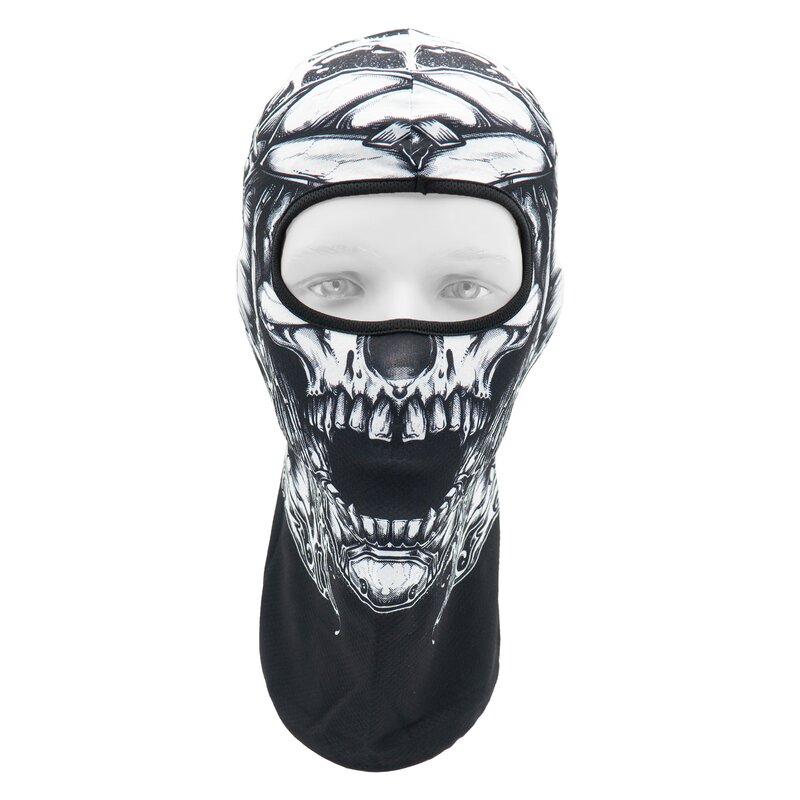 leichte Sturmhaube, Sturmmaske, Balaclava - crazy skull art von American Sports