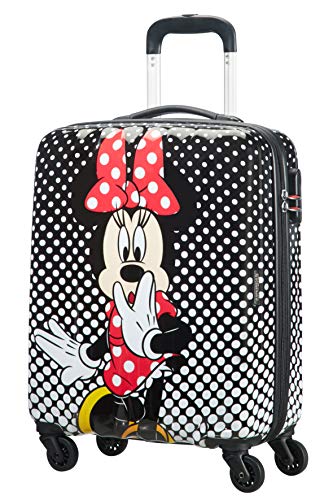 American Tourister Disney Legends - Spinner S, Kindergepäck, 55 cm, 36 L, Mehrfarbig (Minnie Mouse Polka Dot) von American Tourister
