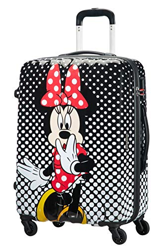 American Tourister Disney Legends - Spinner M, Kindergepäck, 65 cm, 62.5 L, Mehrfarbig (Minnie Mouse Polka Dot) von American Tourister