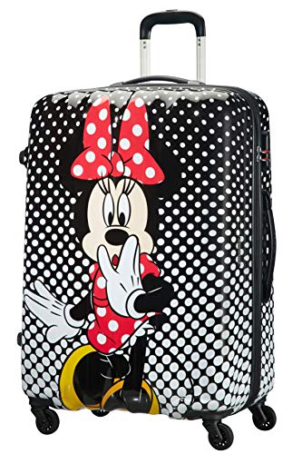 American Tourister Disney Legends - Spinner L, Kindergepäck, 75 cm, 88 L, Mehrfarbig (Minnie Mouse Polka Dot) von American Tourister