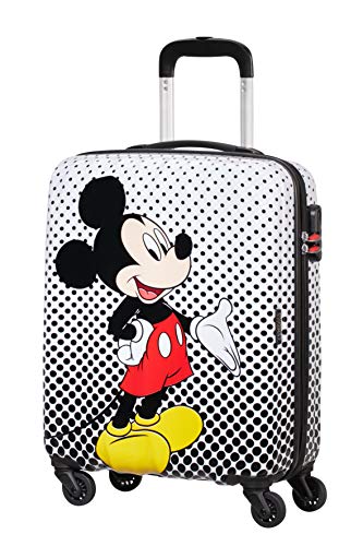 American Tourister Disney Legends - Spinner S, Kindergepäck, 55 cm, 36 L, Mehrfarbig (Mickey Mouse Polka Dot) von American Tourister