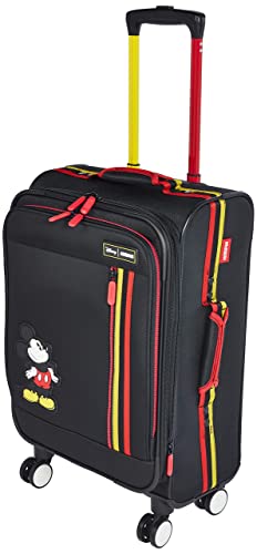 AMERICAN TOURISTER Disney Softside Koffer mit Drehrädern, Mickey EXO, Carry-On 21-Inch, Disney Softside Gepäck mit Spinnrollen von American Tourister