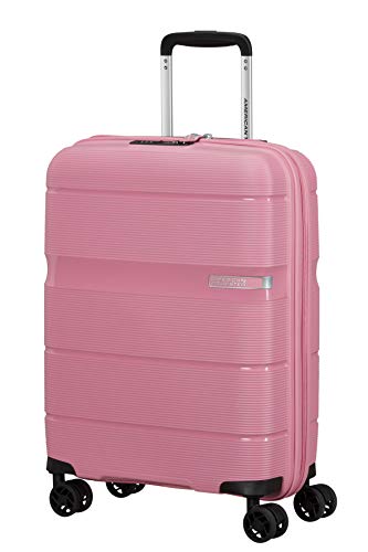 American Tourister Linex - Spinner S Handgepäck, 55 cm, 34 L, Rosa (Watermelon Pink) von American Tourister