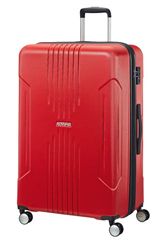 American Tourister Tracklite - Spinner Large Expandable Koffer, 78 cm, 120 Liter, Flame Red von American Tourister