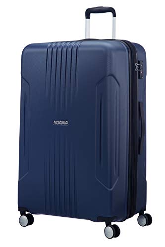 American Tourister Tracklite - Spinner Large Expandable Koffer, 78 cm, 120L, Dark Navy von American Tourister